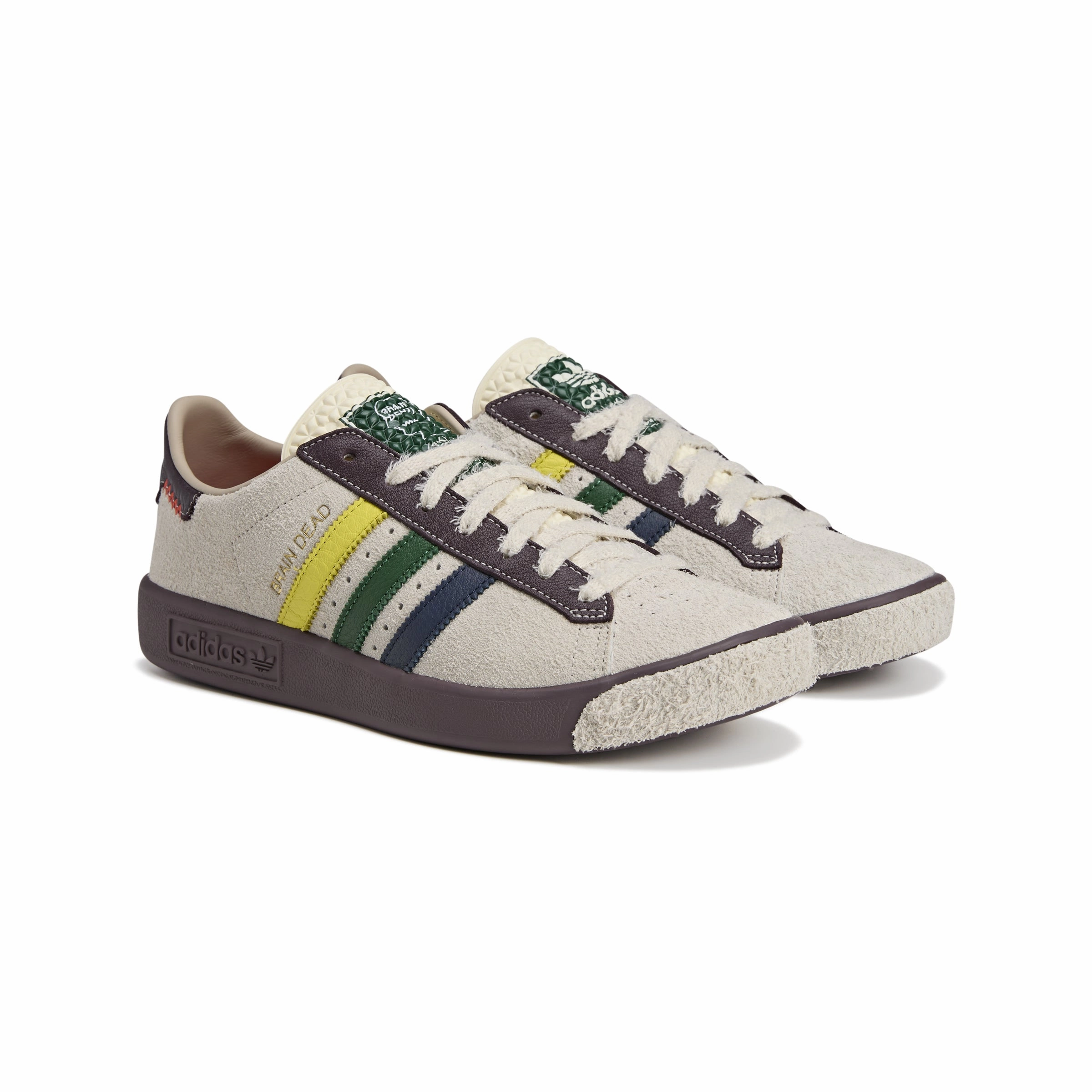 Adaptive Heel Cradle Adidas x Brain Dead Mens Forest Hills Shoes