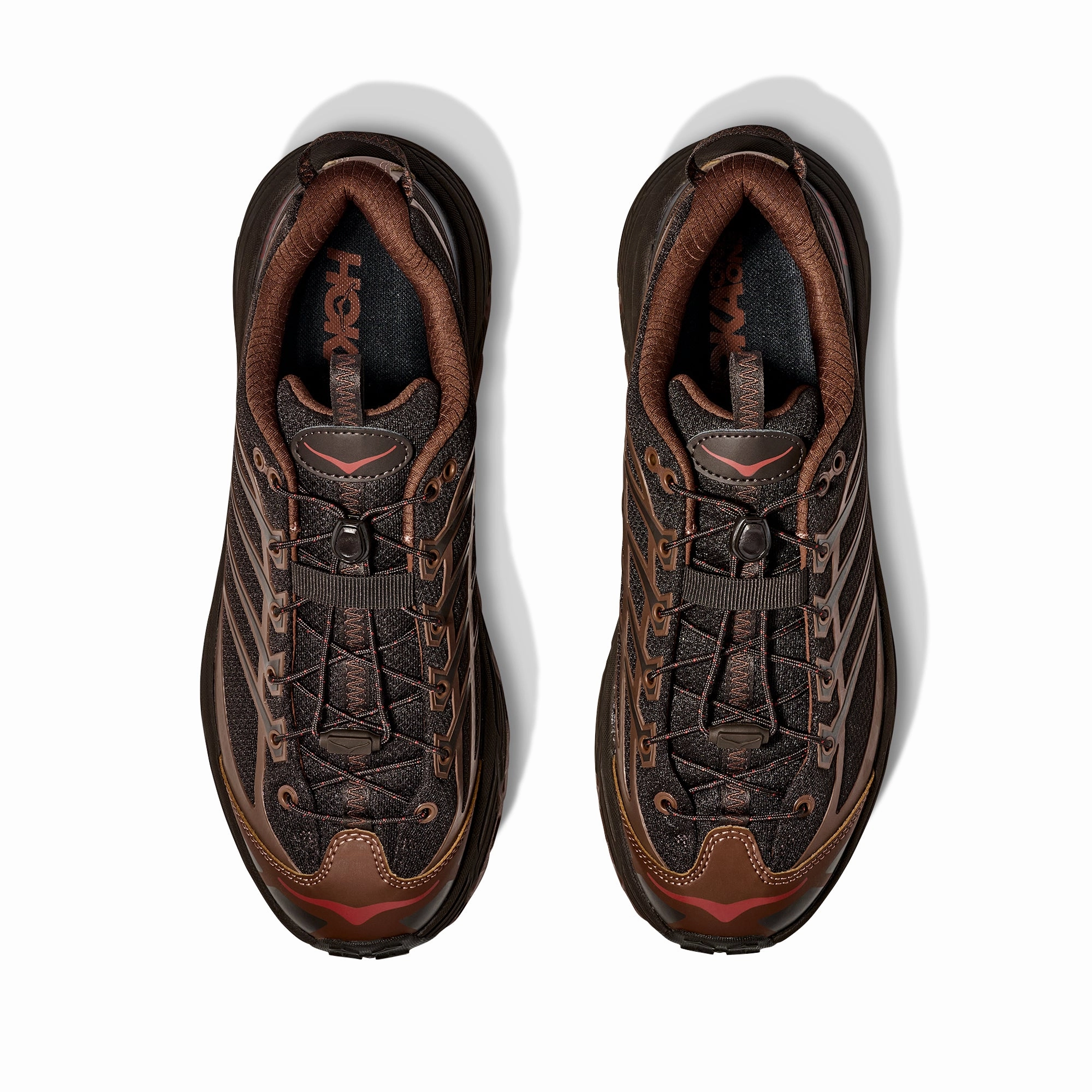 Hoka U Mafate Three2 Shoes Wide Stance Platform Abrasion - resistant