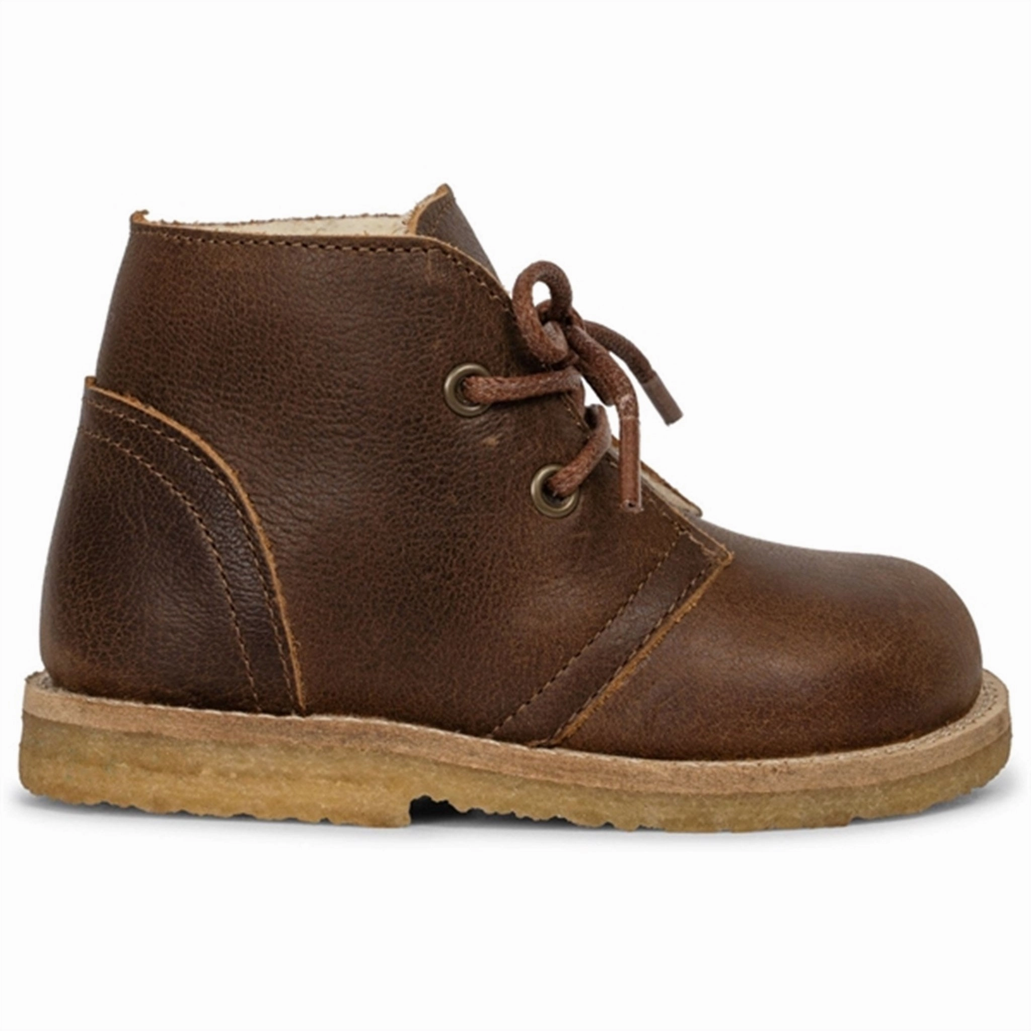 Comfort Lining Daily Walks Practical Build Konges Sl?jd Cognac Woolie Boot