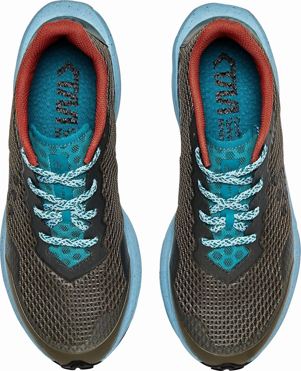 Craft CTM Ultra Mens Trail Running Shoes - Grey Seamless construction easy - clean shoes