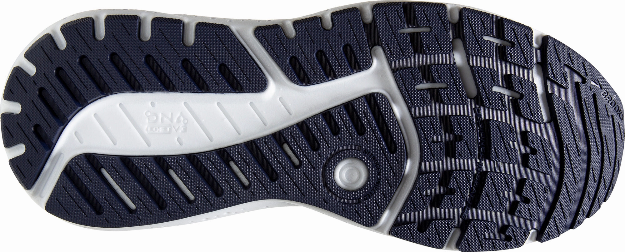 Brooks Beast GTS 23 Mens Running Shoes - Navy barefoot running Shock Absorption Cushion