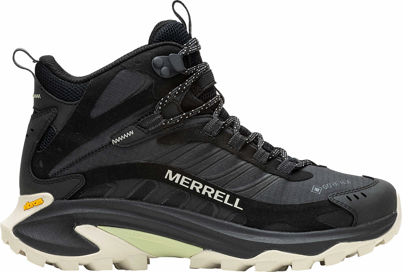 for urban walks Merrell Moab Speed 2 Mid GORE-TEX Womens Walking Boots - Black