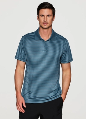 Stay On Course Striped Polo Beaded details Weekend Comfort Style