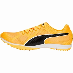 Puma evoSpeed Haraka 7 Cross Country Spikes - Orange Fast Reaction Mesh Tongue