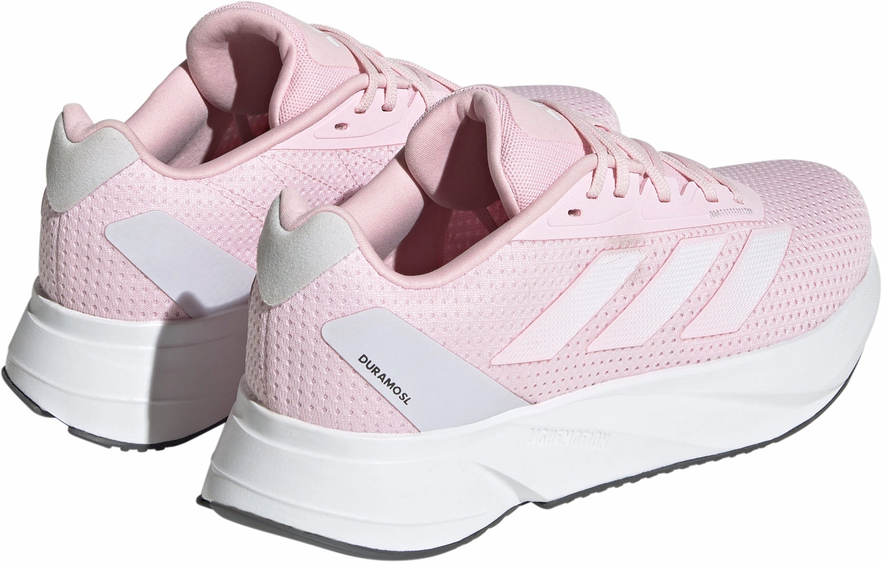 adidas Duramo SL Womens Running Shoes - Pink moisture - wicking sock