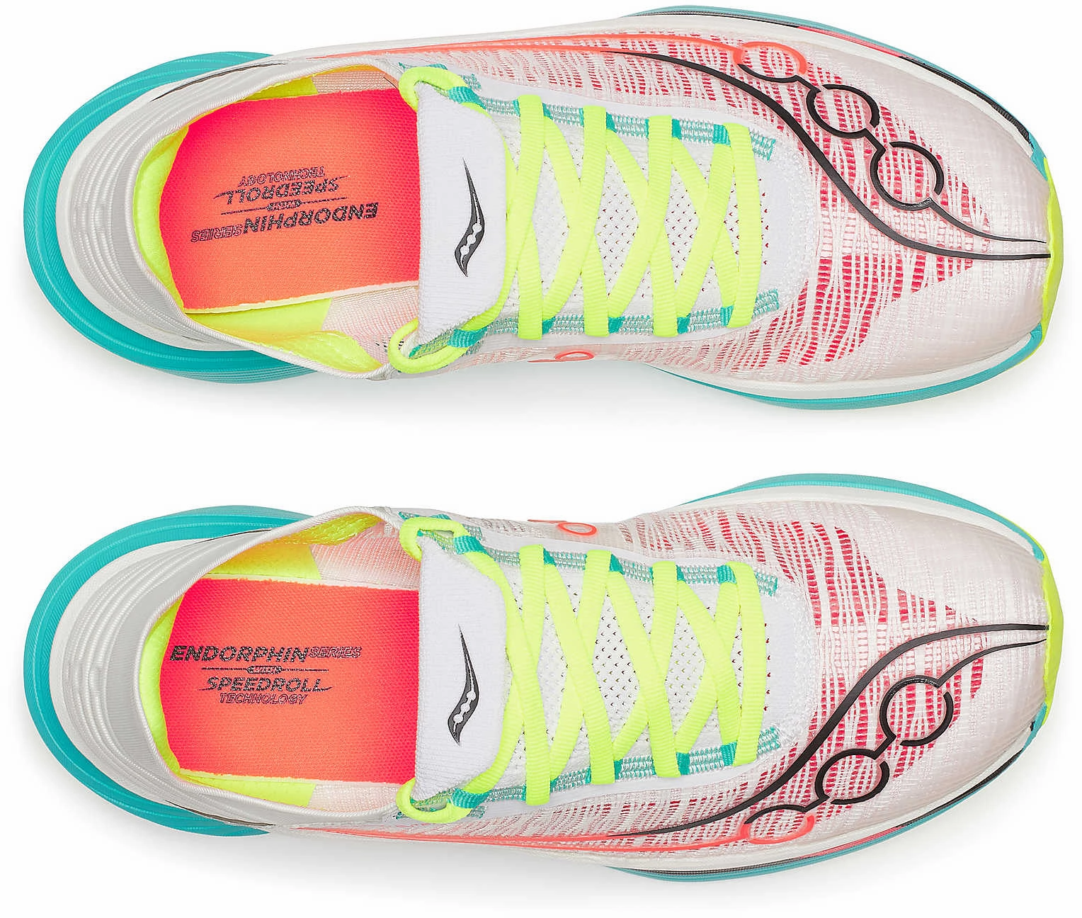 Adaptive Fit System Saucony Endorphin Elite 2 Running Shoes - White