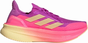 adidas Ultra Boost 5X Womens Running Shoes - Pink Rolling Guide