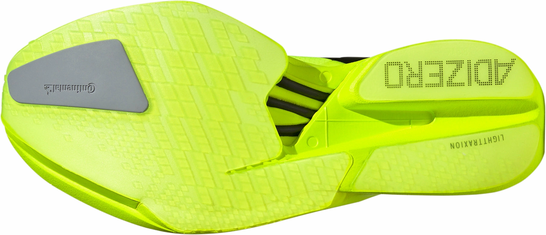 Layered Propulsion Plate moisture - wicking insole shoes adidas Adizero Adios Pro 4 Mens Running Shoes - Yellow