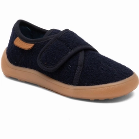 LowTop Bisgaard Dark Blue Pav Home Shoe