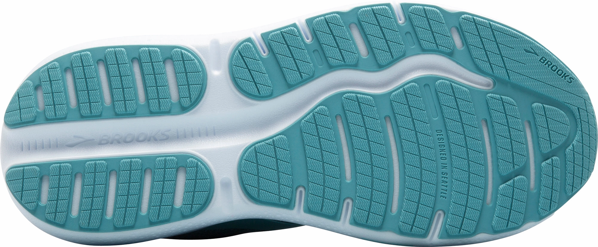 Brooks Ghost Max 2 Womens Running Shoes - Blue Torsional Rigidity well - balanced