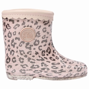 Sofie Schnoor Leopard Rubber Boot Comfort Backing