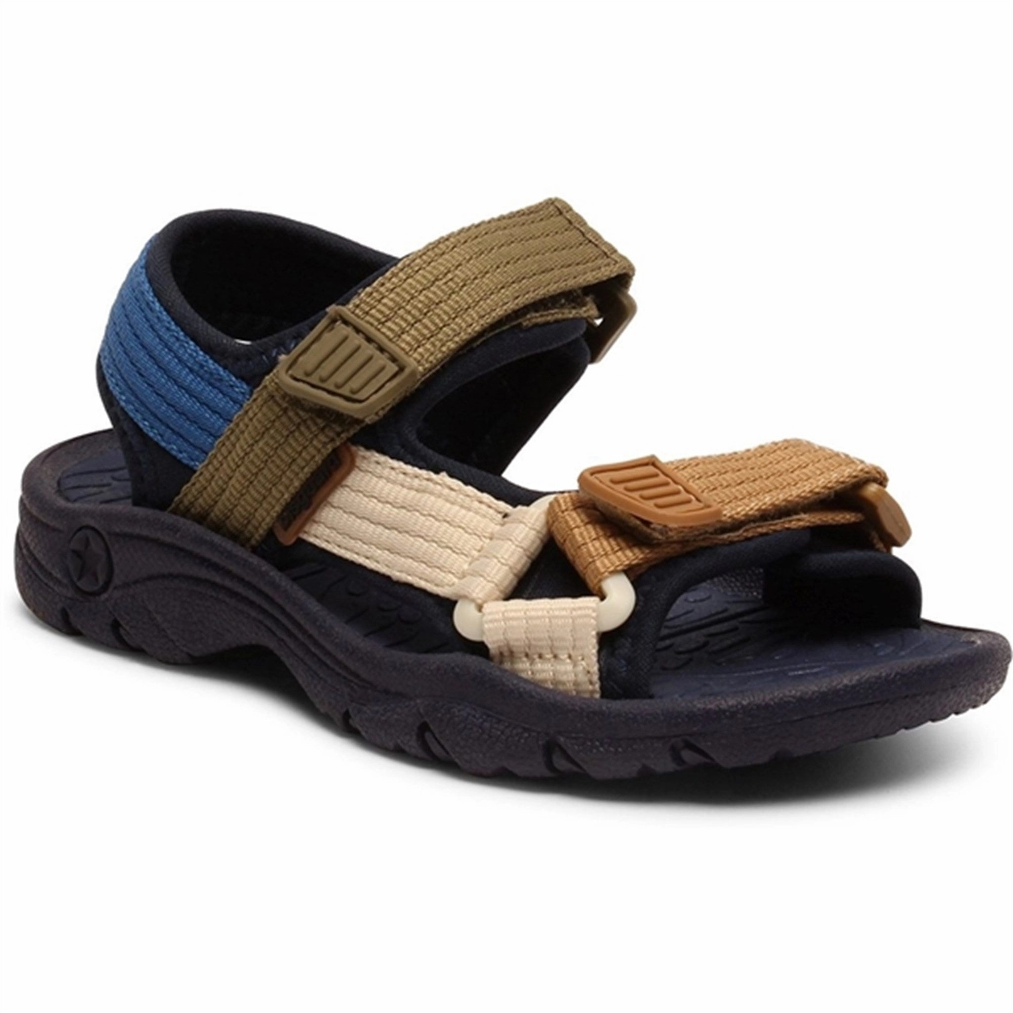 Bisgaard Nico S Sandal Navy Effortless Footwear Eco Friendly Material Blend