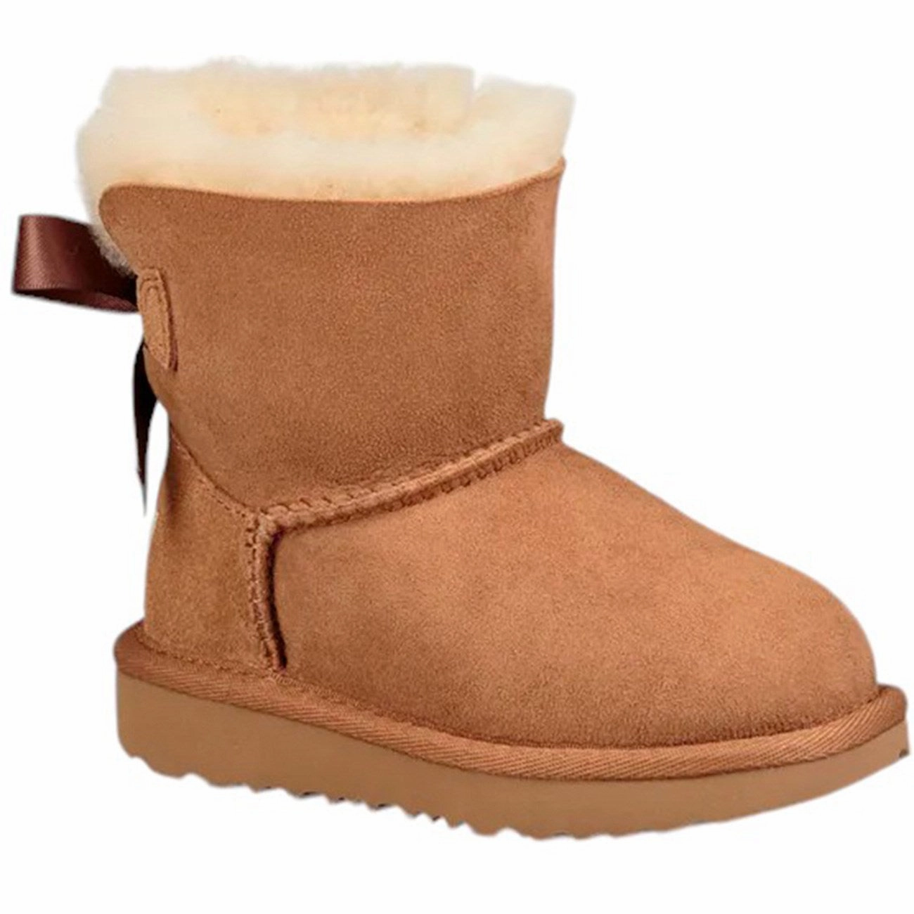 Low Profile Active Nomad UGG T Mini Bailey Bow II Chestnut