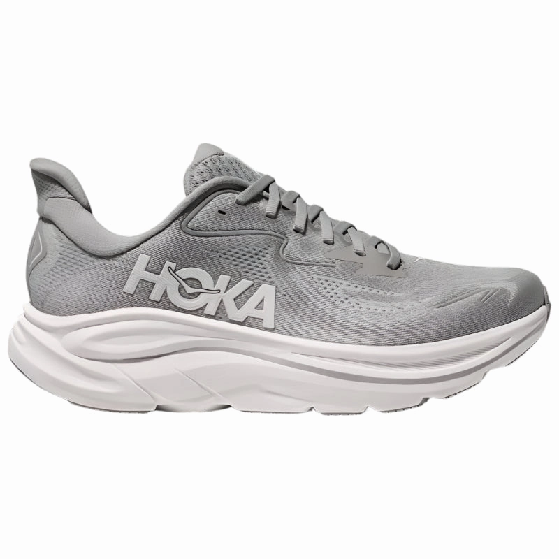 charity - run yellow shoes HOKA Clifton 10 D Mens Running Shoes