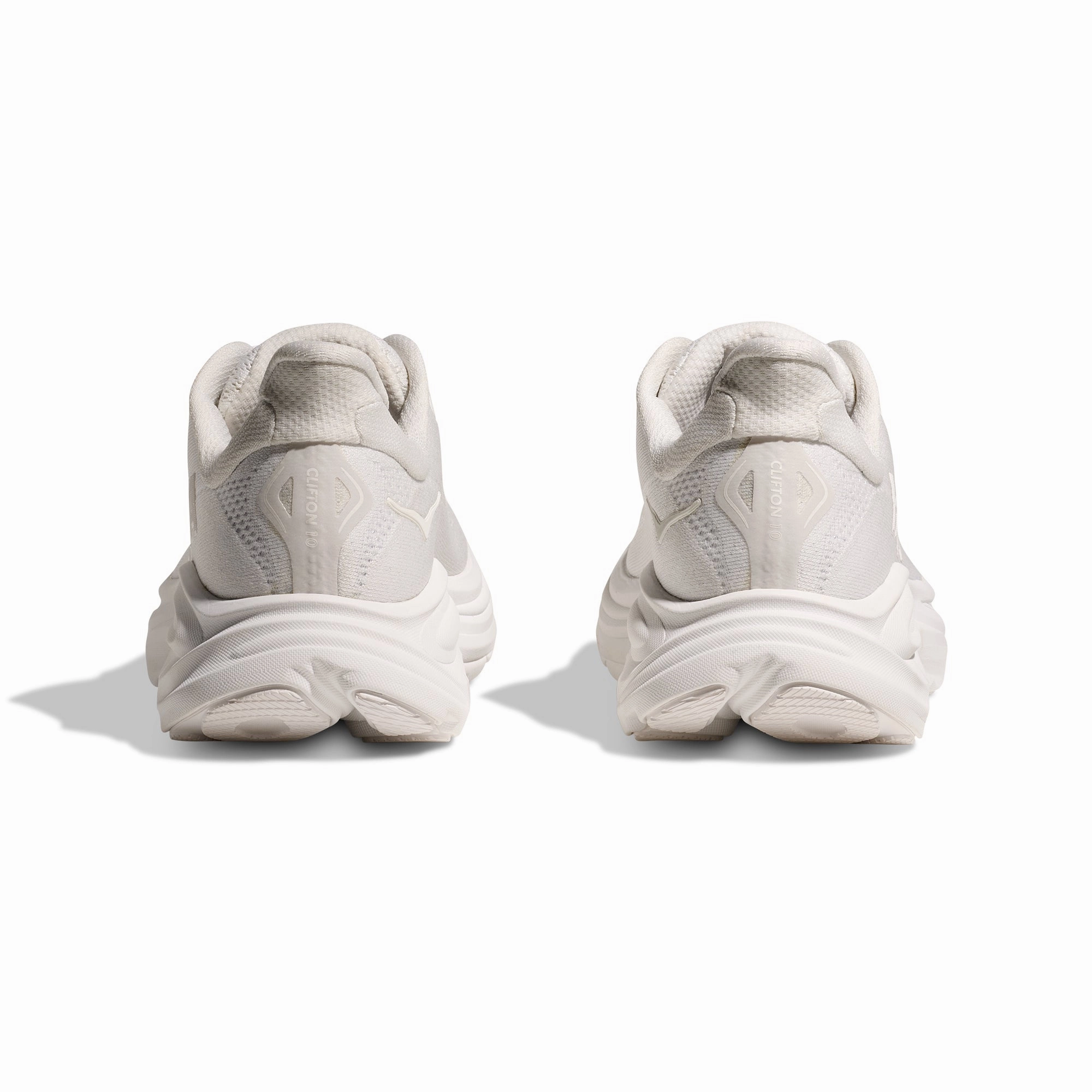 Hoka Womens Clifton 10 Shoes Breathable Mesh Panels powerlifting shoes