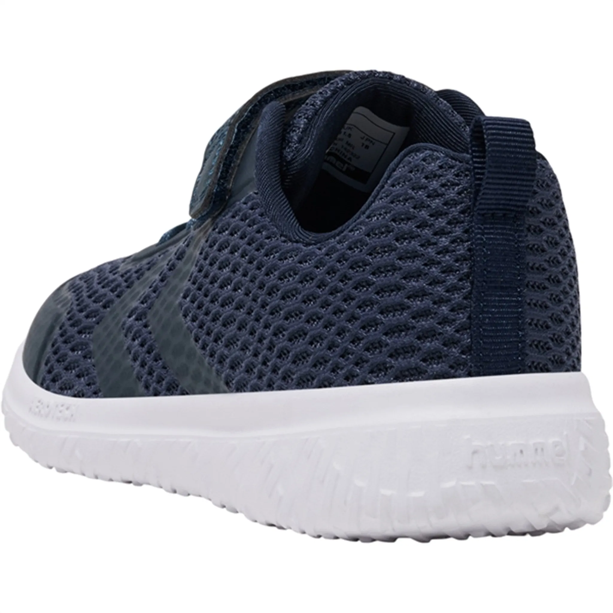 Heel Lock Technology Dynamic Fit System Hummel Actus Recycled JR Sneakers Black Iris