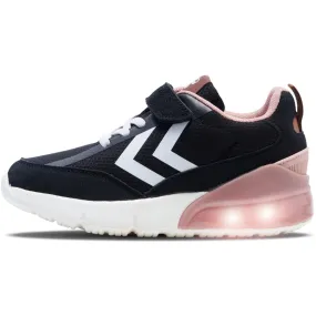 Fashionable Style Hummel Black/Pink Daylight Jr Sneakers