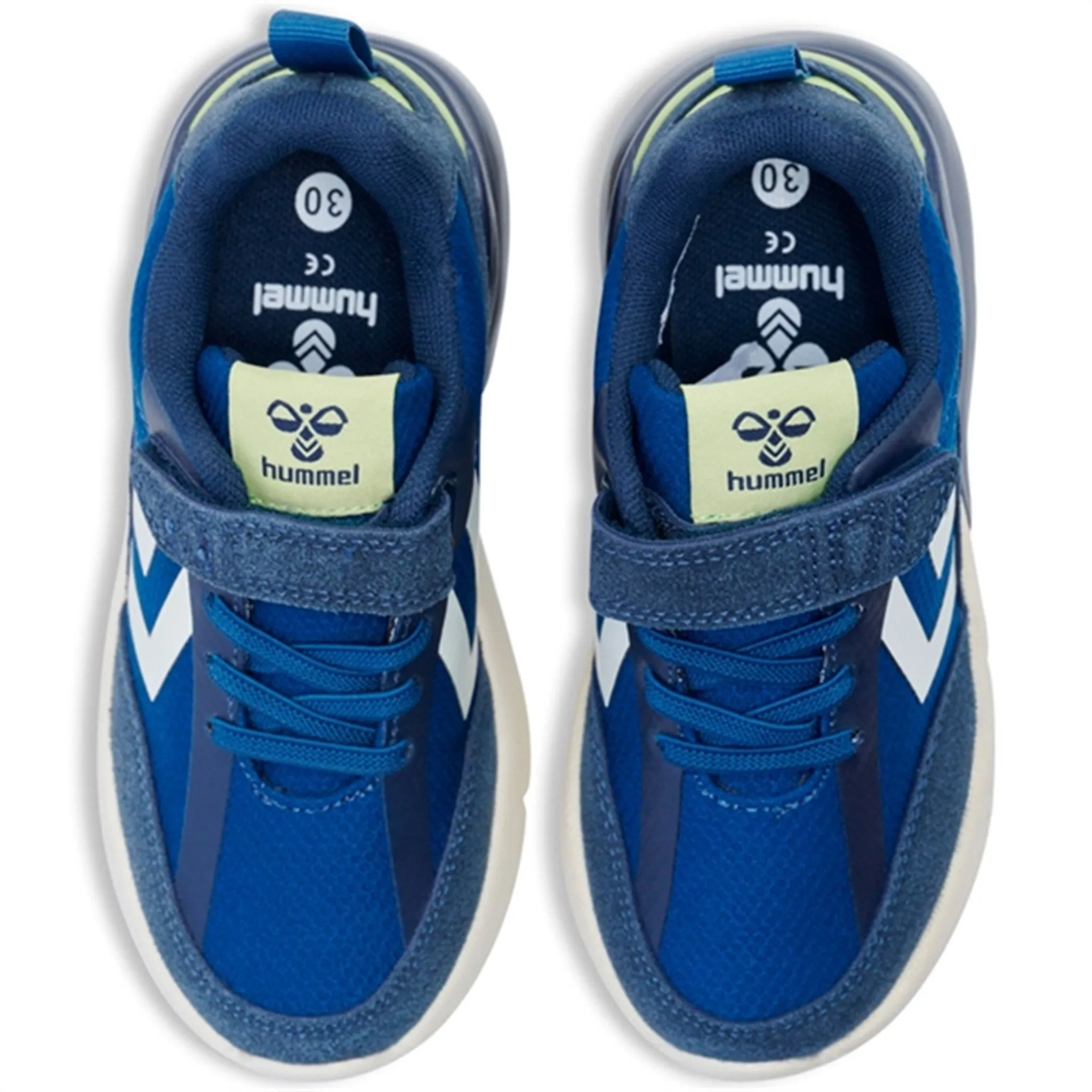 Comfortable Footwear Technology Hummel Daylight Jr Sneakers White/Navy/Green