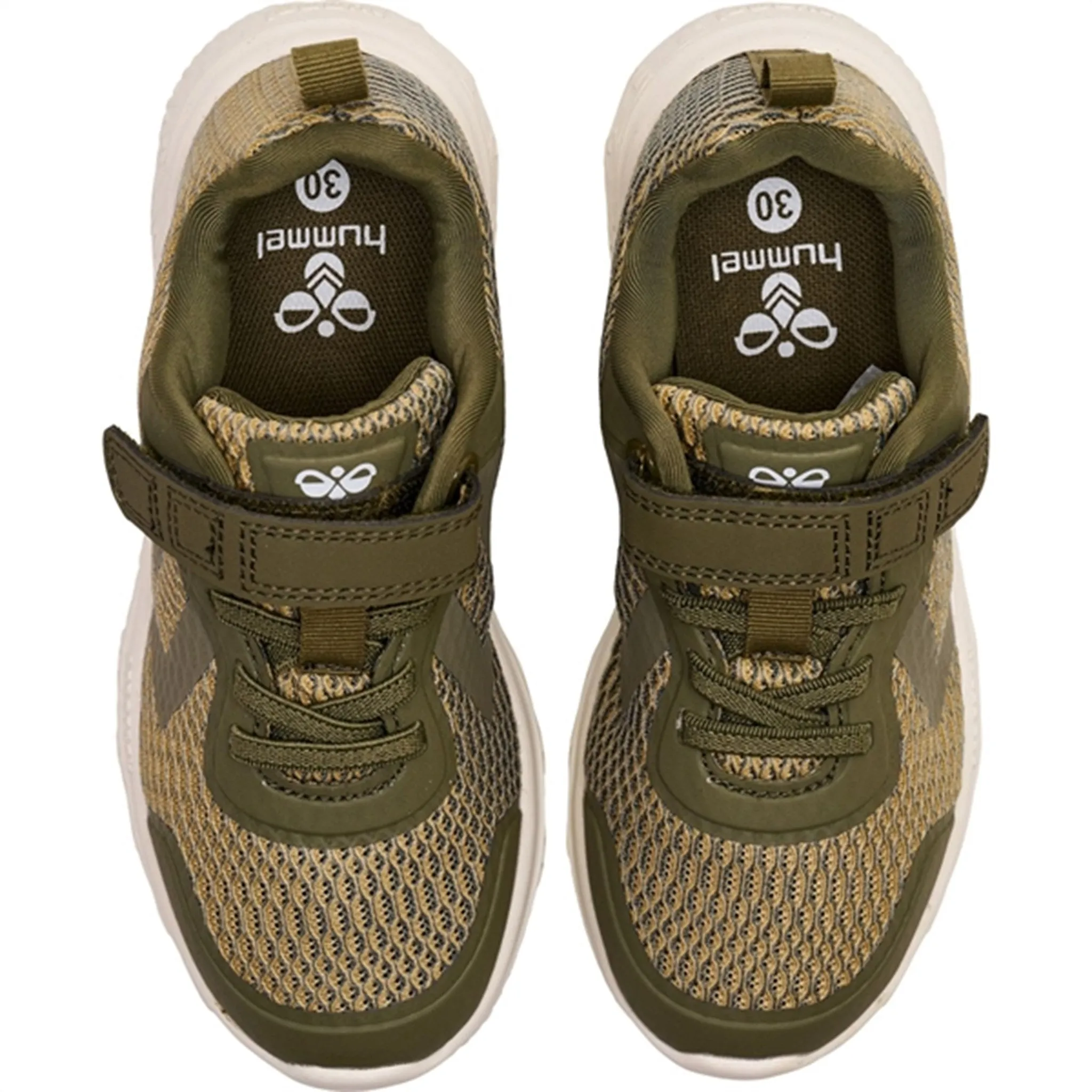 Responsive Movement Hummel Deep Lichen Green Actus Recycled JR Sneakers