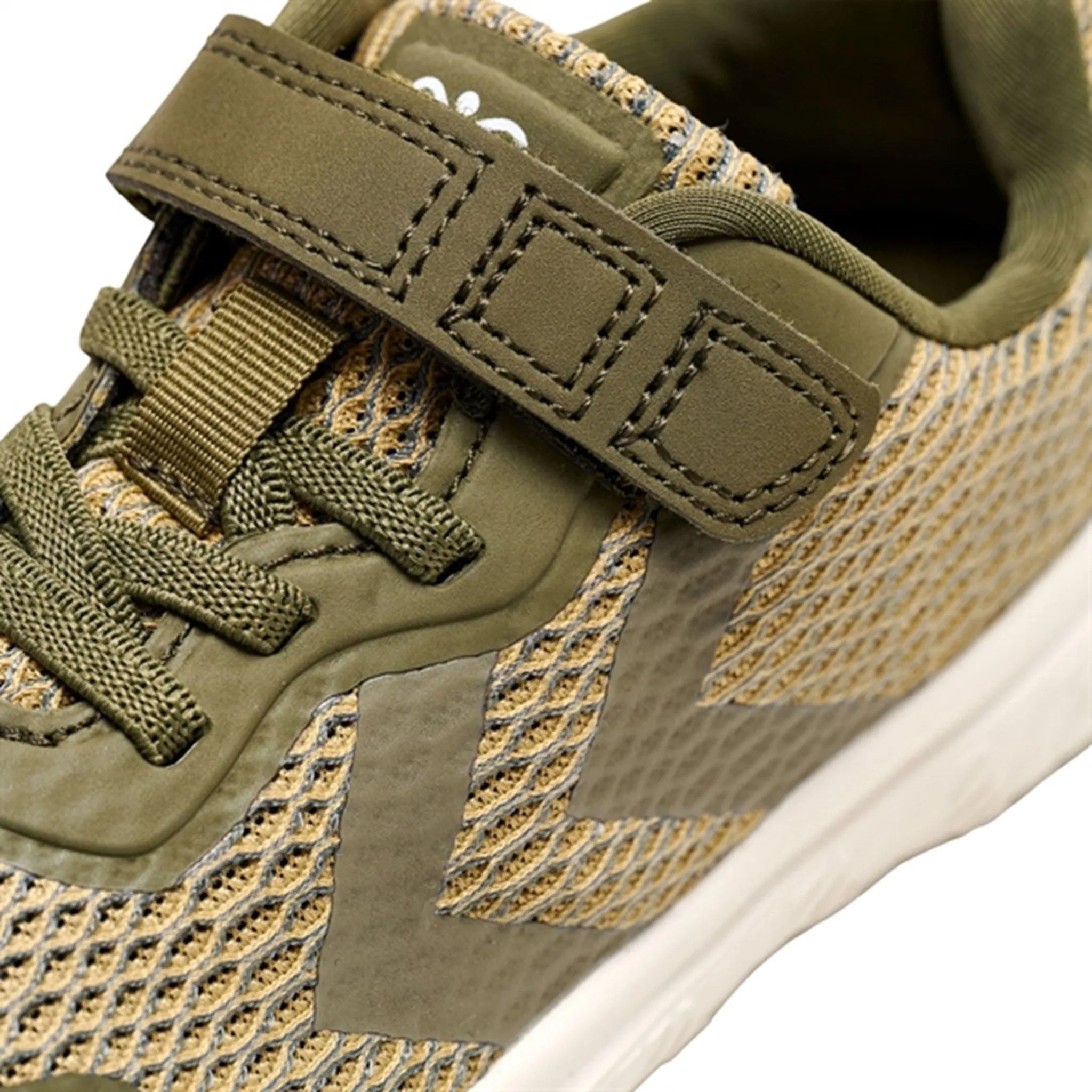 Air Channels Hummel Deep Lichen Green Actus Recycled JR Sneakers