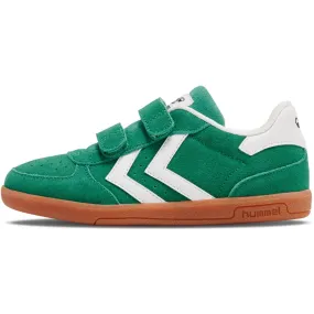 Sleek Build Torsion Stability Systems Hummel Pepper Green Victory Suede Ii Low Sneakers