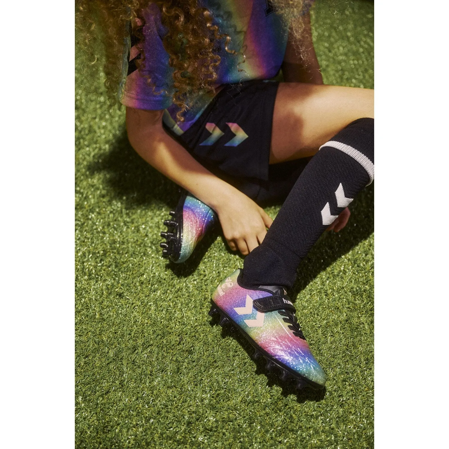 Hummel Pink-A-Boo Top Star F.G. Jr Football Boots Iconic Ease