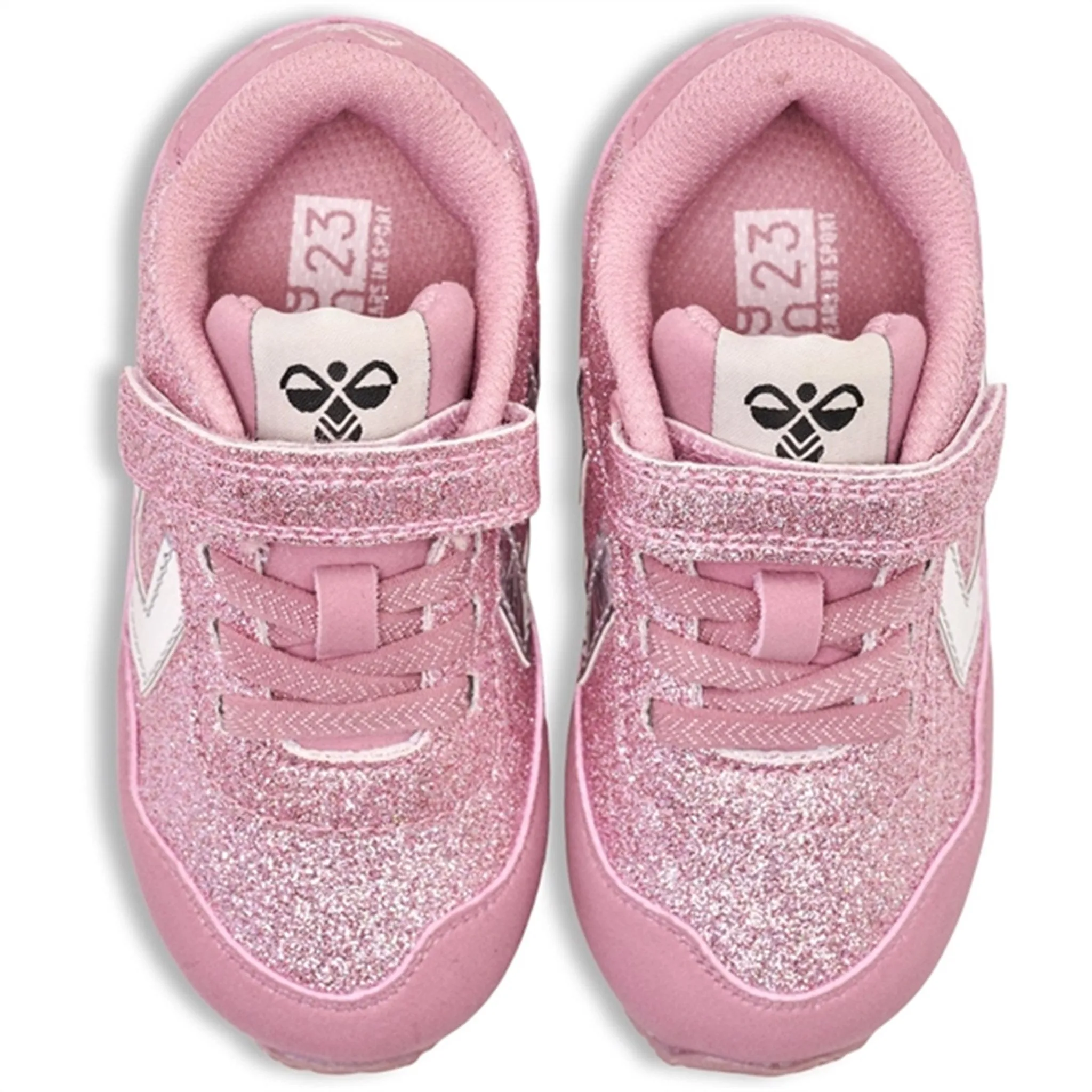 Hummel Reflex Glitter Infant Sneakers Zephyr Soft Chic Run Daily