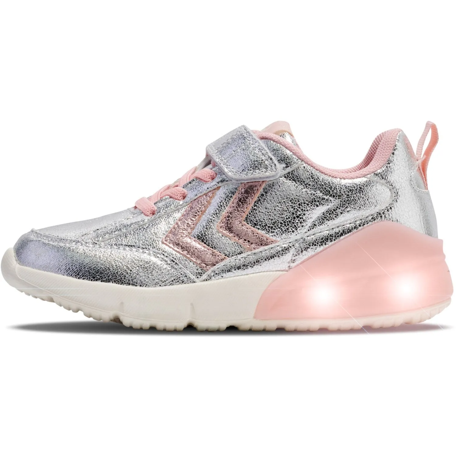 Run Daily Hummel Silver Daylight Glitter Jr Sneakers