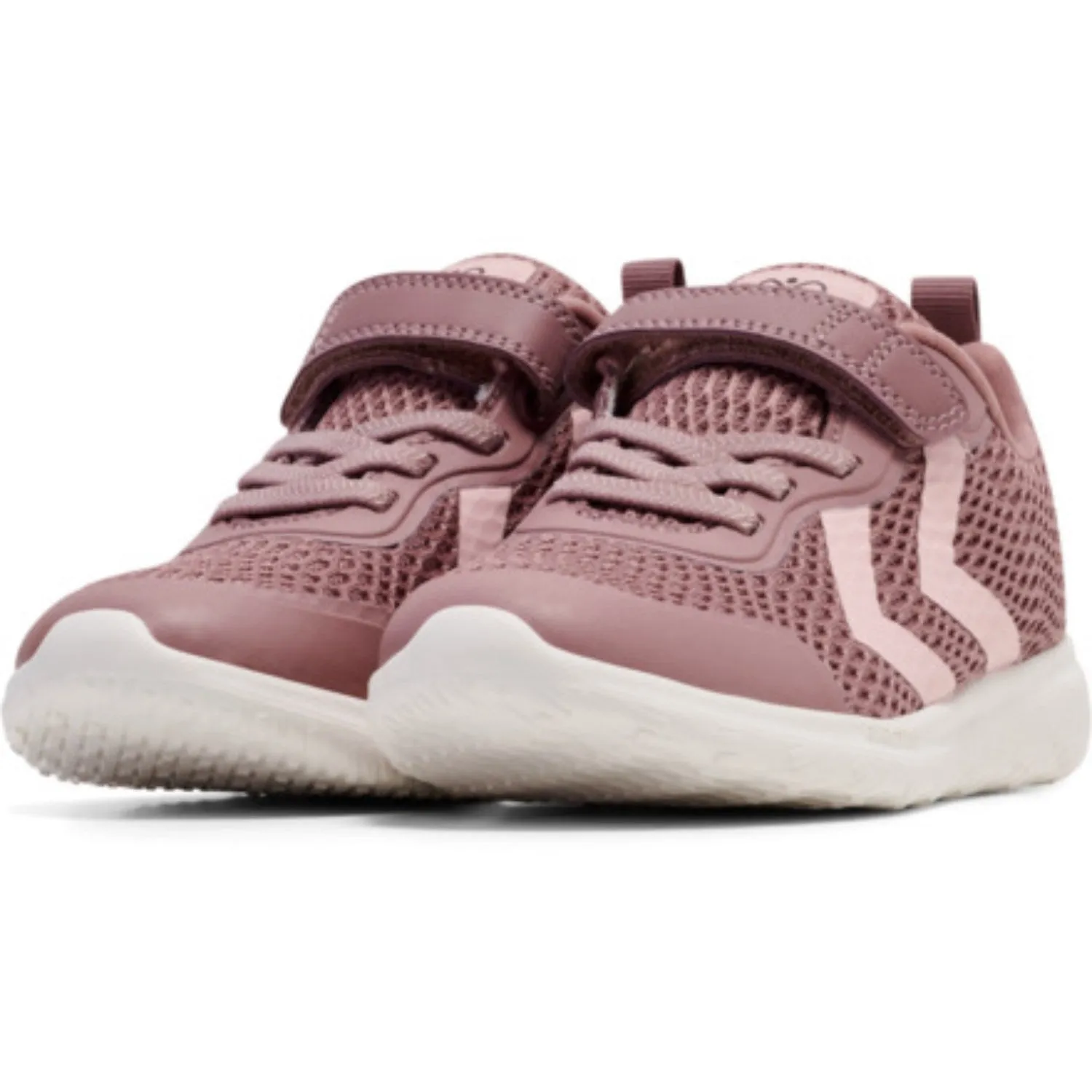 Classy Touch Ergonomic Heel Cup Hummel Twilight Mauve Actus Recycled Jr Sneakers
