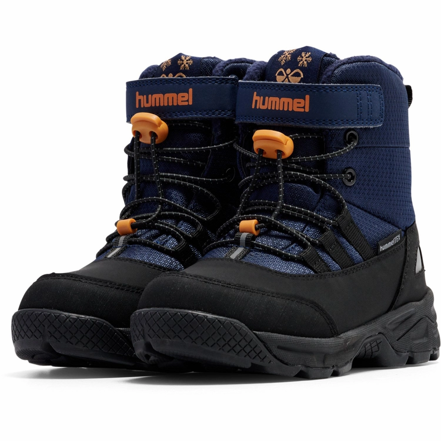 Padded Interior Cold Weather Commuter Hummel Dark Navy Snow Boot Tex Winter Boot