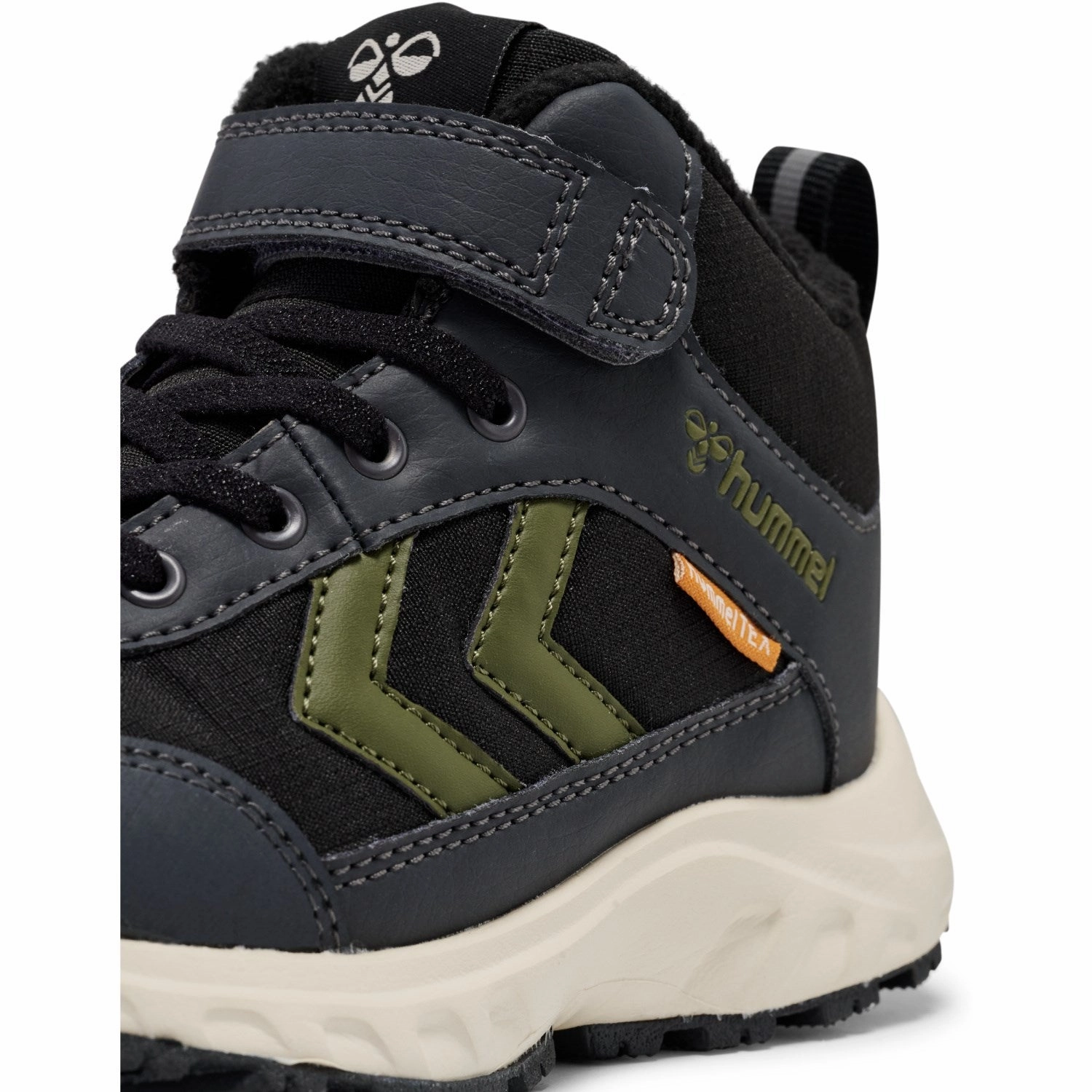 Adjustable Strap Mechanism Dynamic Flex Zones Hummel Ebony Root Tex Jr Winter Boot