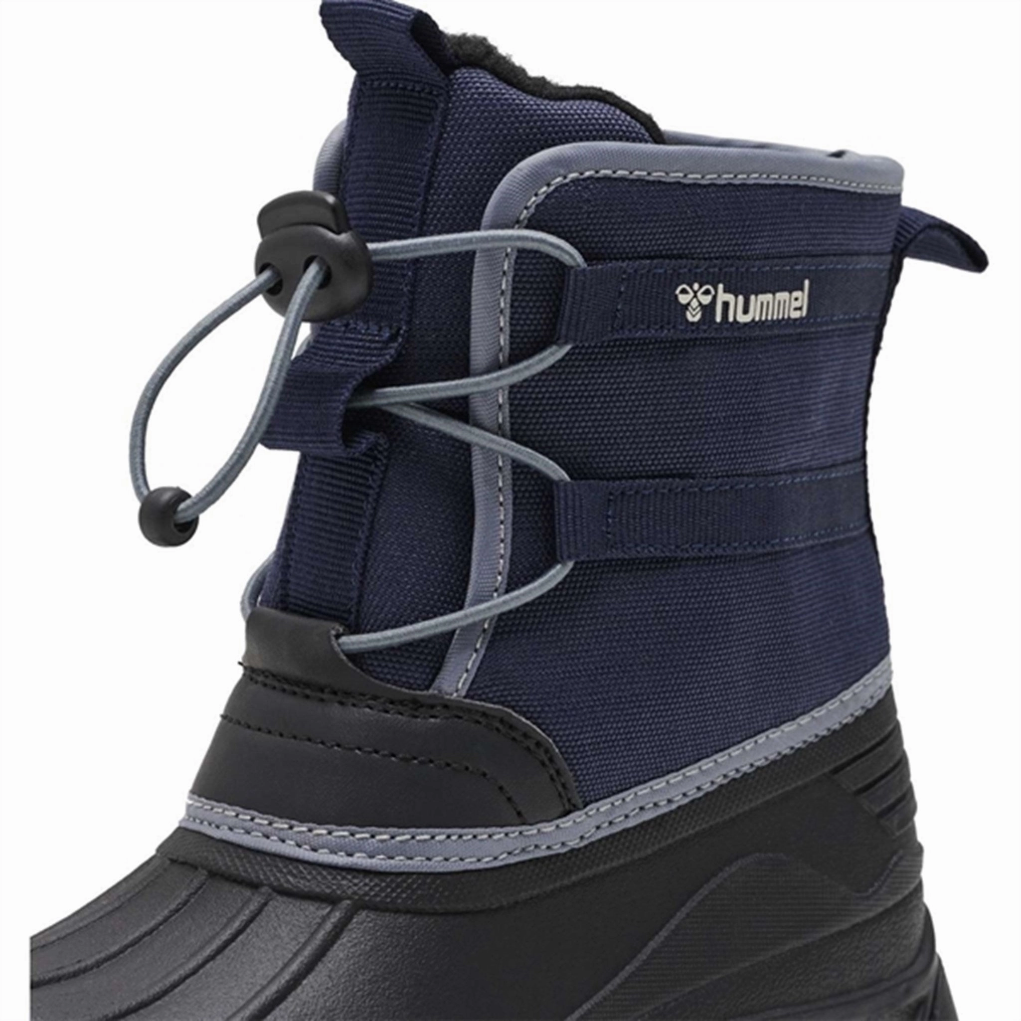 Hummel Icicle Low JR Waterproof Black Iris Boots Padded Liner