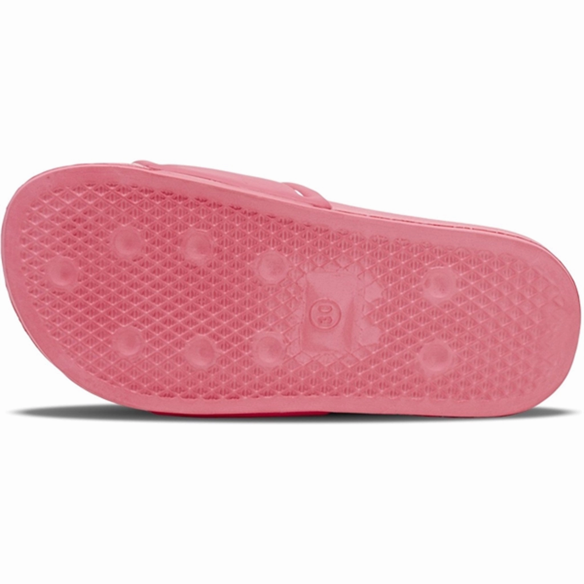 Hummel Pool Slide JR Sandal Shell Pink Minimal Weight Contoured Heel Cup