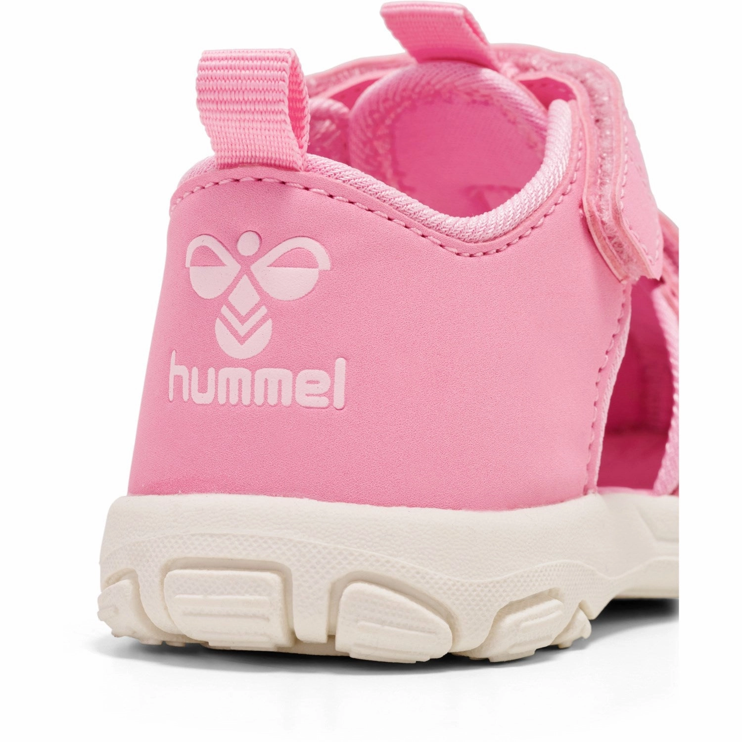 Seamless Edge Binding Natural foot movement Hummel Prism Pink Sandal Velcro Infant