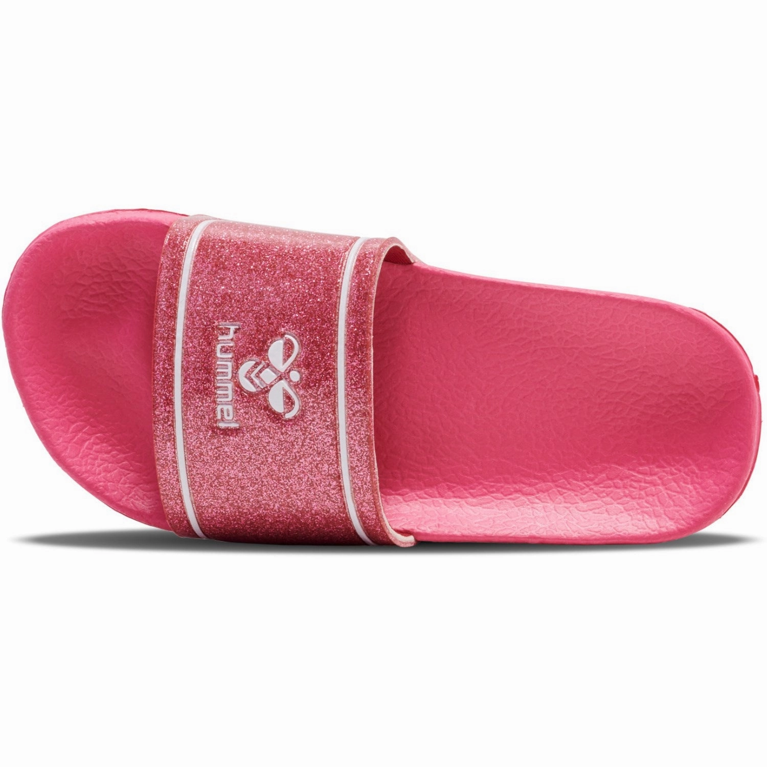 Coastal Breeze Nature Trek Hummel Raspberry Pool Slide Glitter Jr