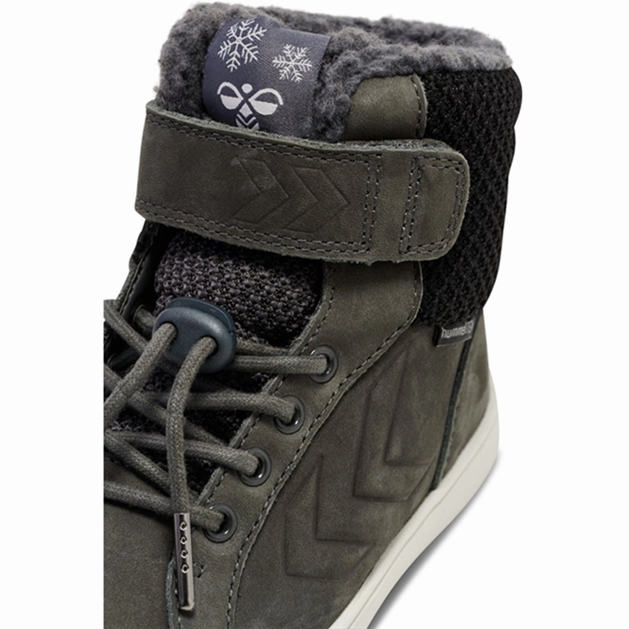 Padded Interior Weather Resistant User Outdoor Look Hummel Splash Tex Jr Winter Boots Asphalt