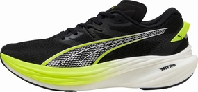 Eva Midsole platform shoes Puma Deviate Nitro 3 Mens Running Shoes - Black