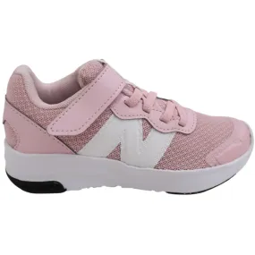 New Balance Rose Sugar New Balance FreshFoam 578 Kids Bungee Lace With Top Strap Foam Comfort