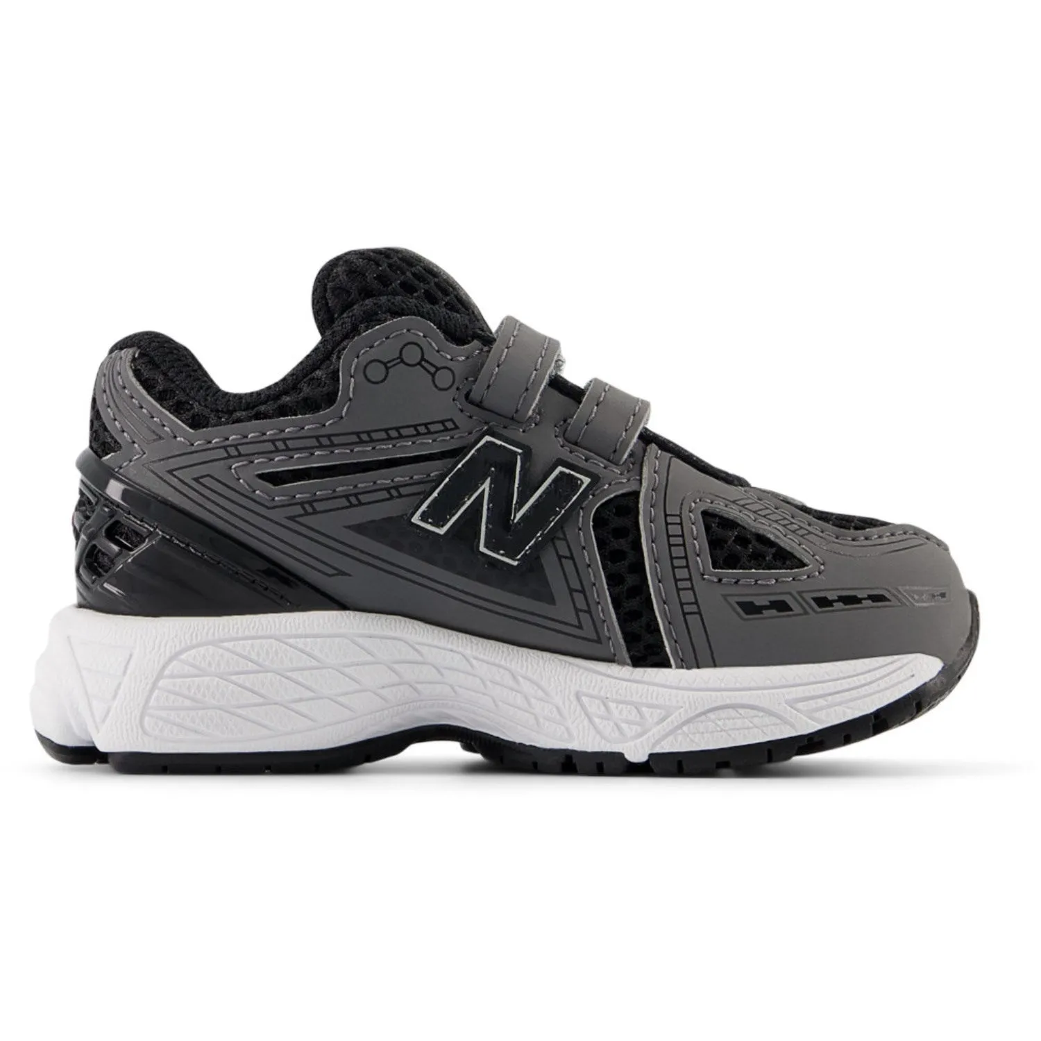 Thermoplastic Unit Sustainable Construction New Balance Black New Balance 1906 Kids Hook & Loop