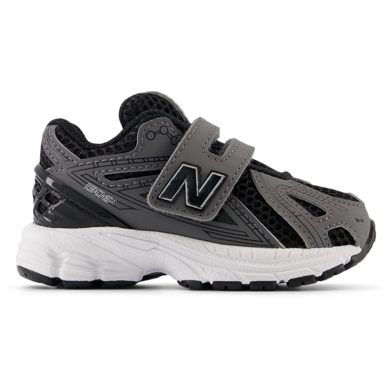 New Balance Black New Balance 1906 Kids Hook & Loop Bounce Back