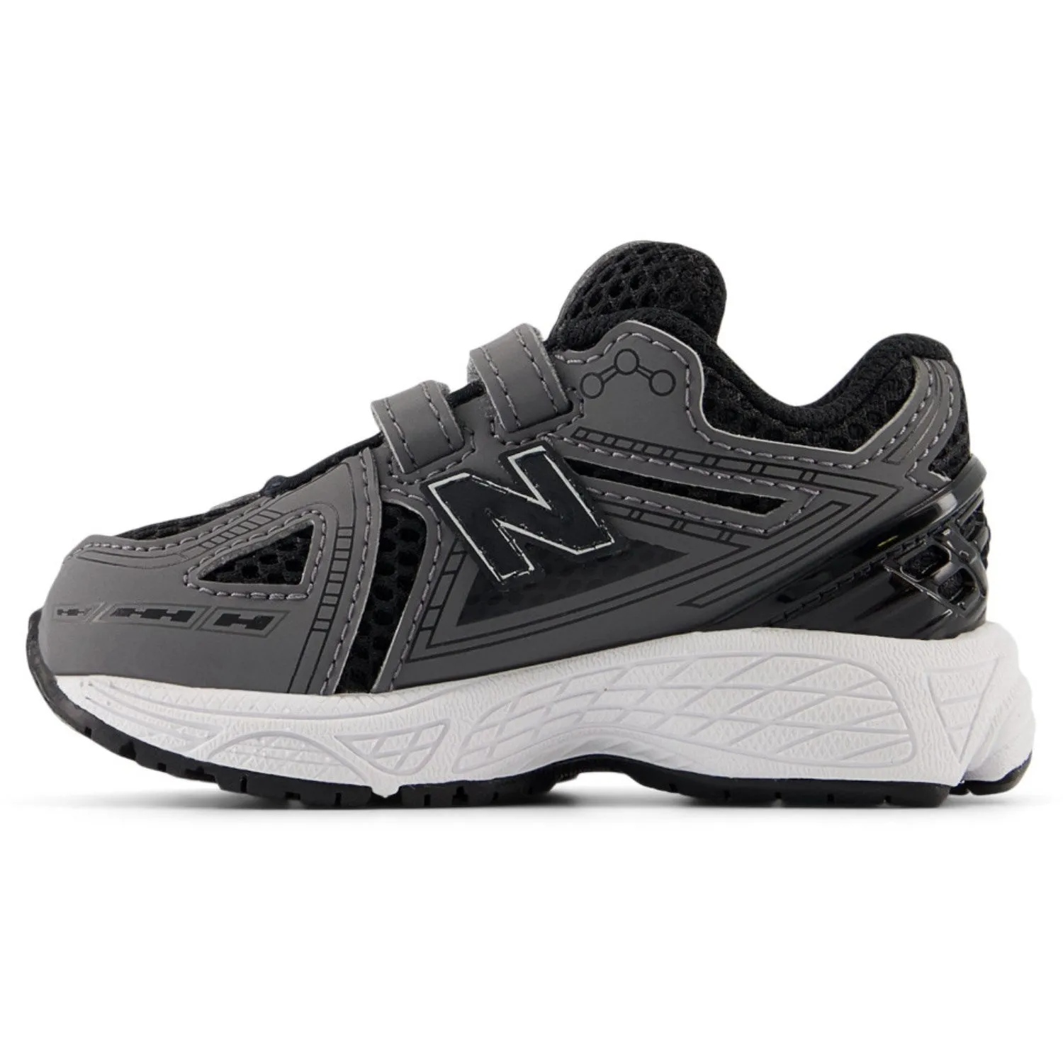 New Balance Black New Balance 1906 Kids Hook & Loop Recycled Sockliner