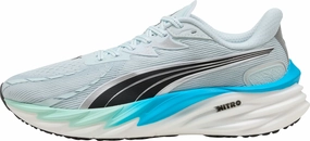 Puma Velocity Nitro 4 Mens Running Shoes - Green sports running gear
