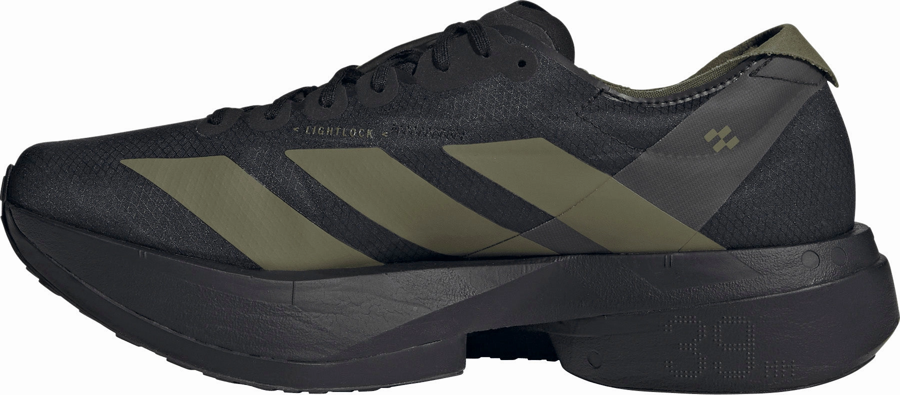 office workers' shoes Bonded Upper adidas Adizero Adios Pro 4 Mens Running Shoes - Black