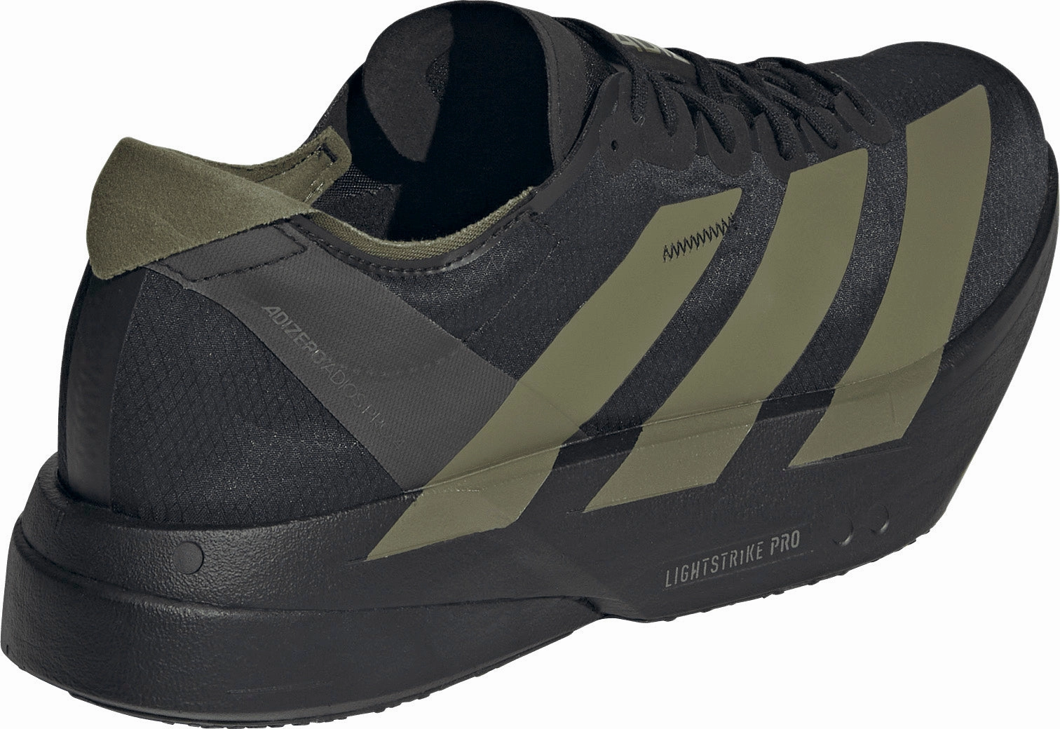adidas Adizero Adios Pro 4 Mens Running Shoes - Black Aerodynamic Toe Shape group run