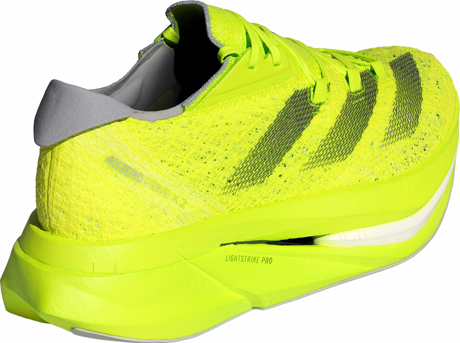 adidas Adizero Prime X 2.0 Strung Running Shoes - Yellow Stable base