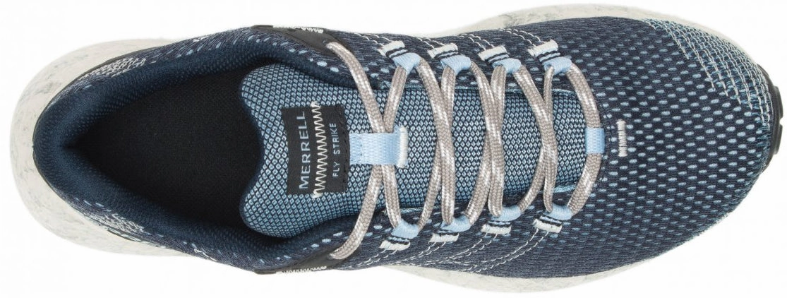 Speed Enhancement kids' comfort Merrell Fly Strike GORE-TEX Womens Running Shoes - Blue