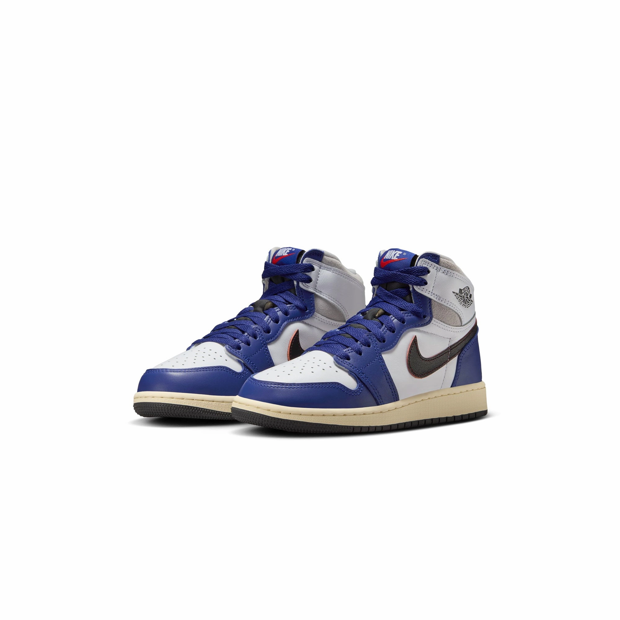 zipper closure shoes bead - decorated running gear Air Jordan 1 Kids Retro High OG "Rare Air" Shoes