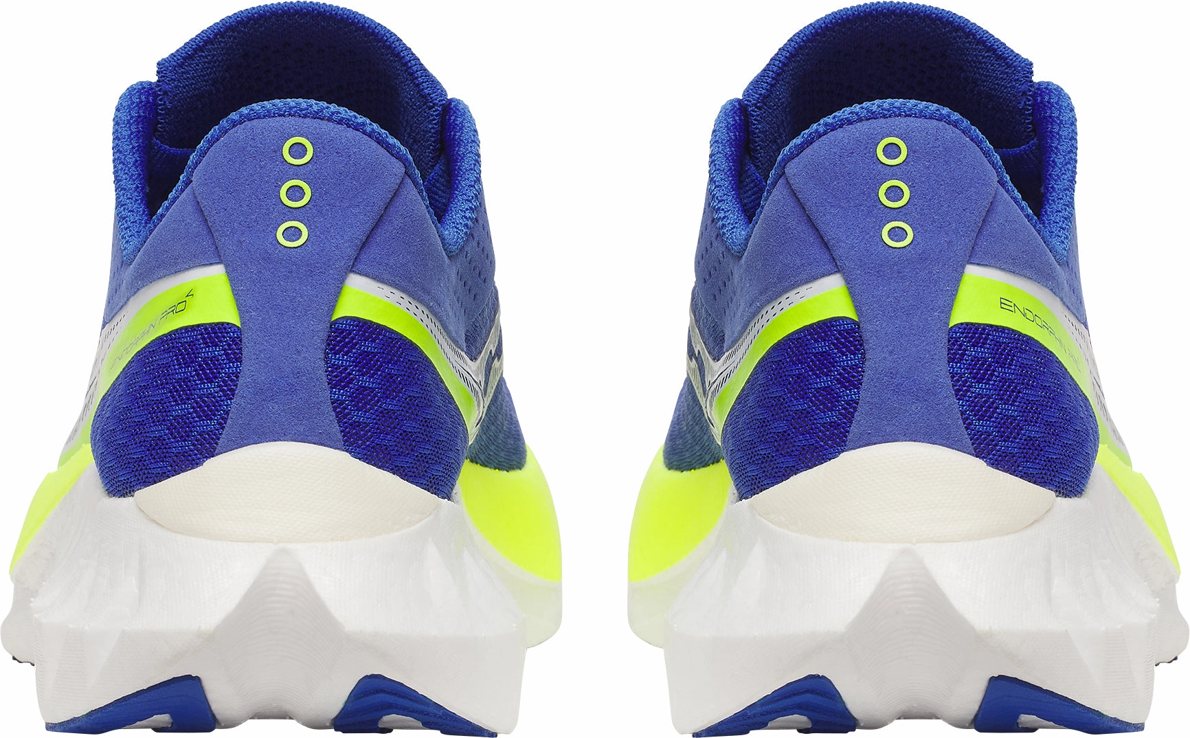 Flexible Forefoot Construction Vertical Flex Notches Saucony Endorphin Pro 4 Mens Running Shoes - Blue