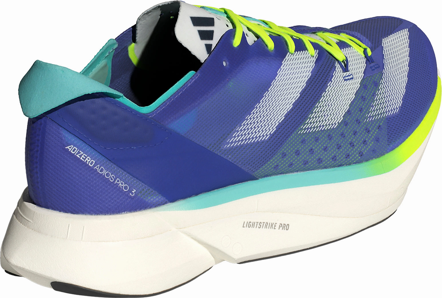 park adidas Adizero Adios Pro 3 Mens Running Shoes - Blue
