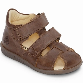 Bundgaard Sandal Ranjo II Brown Toe Post Breathable straps
